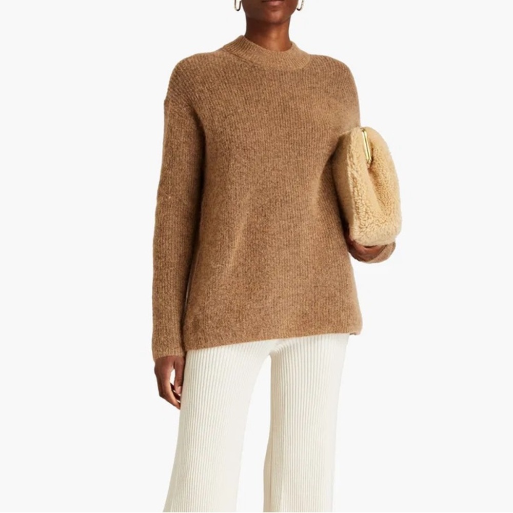 NWT BY MALENE BIRGER

Cirla Brushed Ribbed-Knit Sweaters